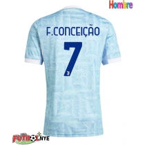 Camiseta Juventus Francisco Conceicao #7 Visitante Equipación 2025-26 manga corta
